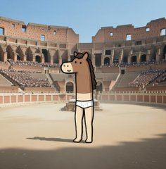 Centaur in Colosseum